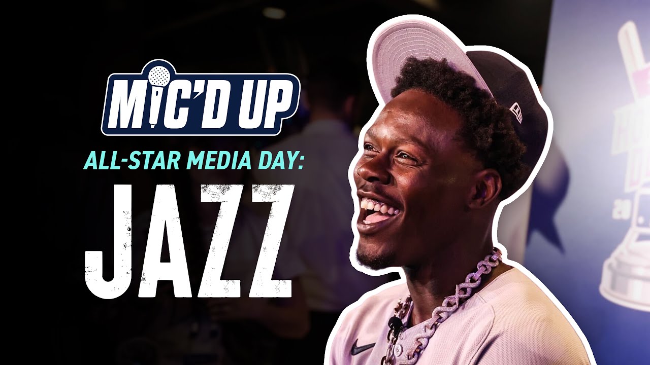 MIC'D UP: Jazz Chisholm Jr. | All-Star Media Day 2025