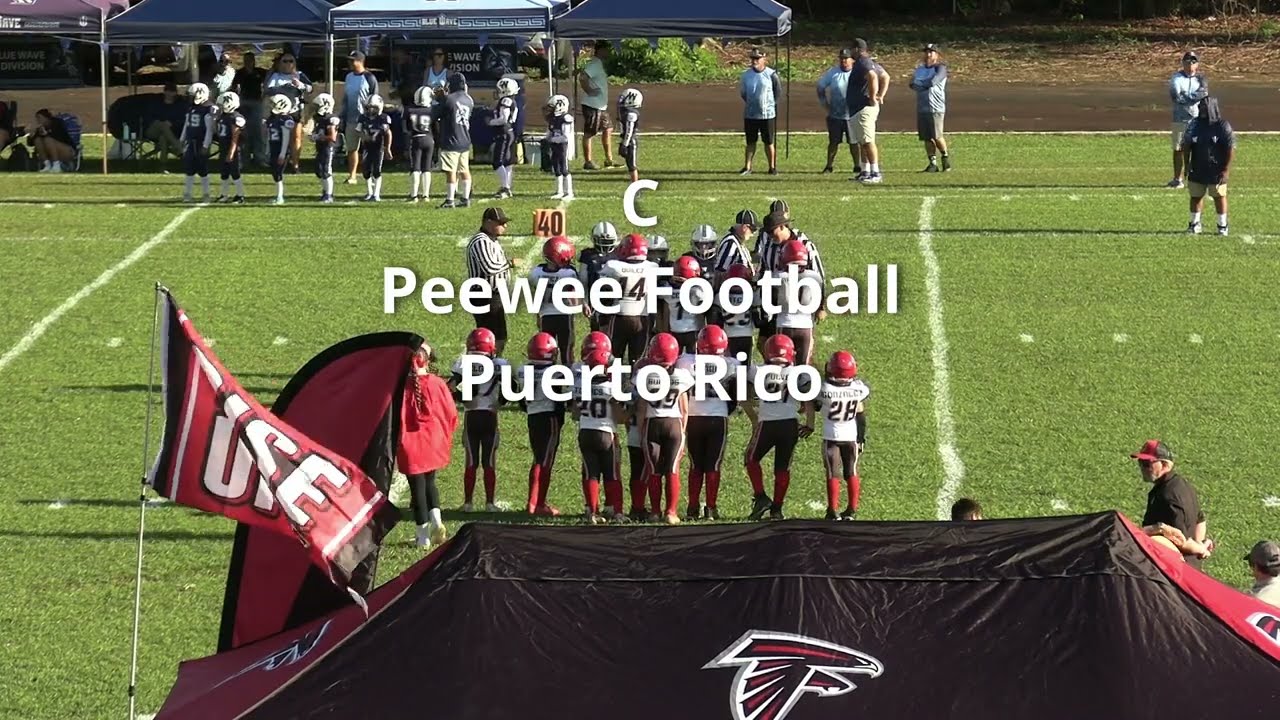 C -  Full Game Falcons Vs Blue Waves Peewee Football Puerto Rico