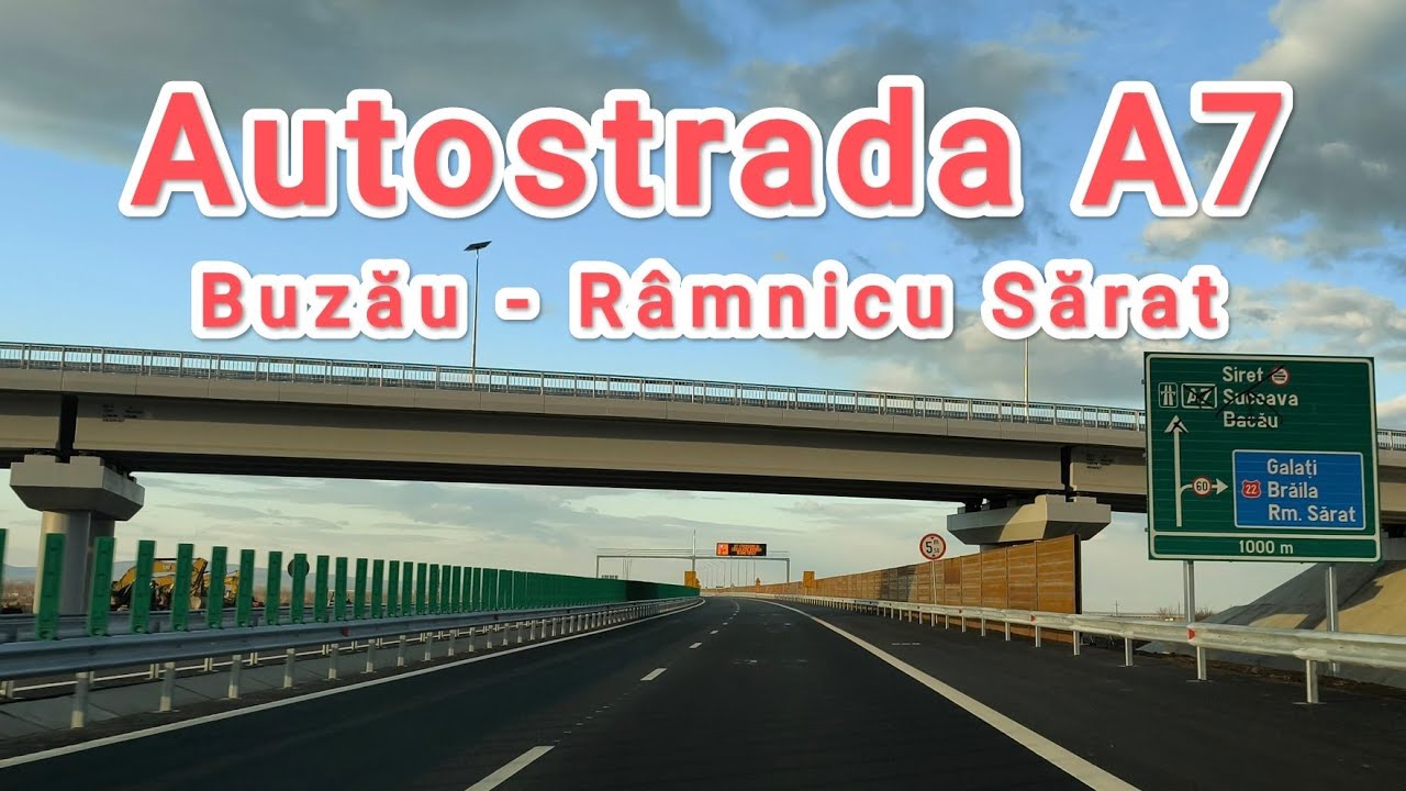 Autostrada Moldovei A7 | Buzau - Ramnicu Sarat - Buzau | Romania | Noiembrie 2024