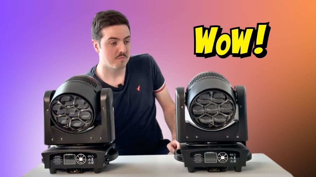Ces lyres Wash & Zoom sont impressionnante : [ Review Betopper LM0740 RGBW ]