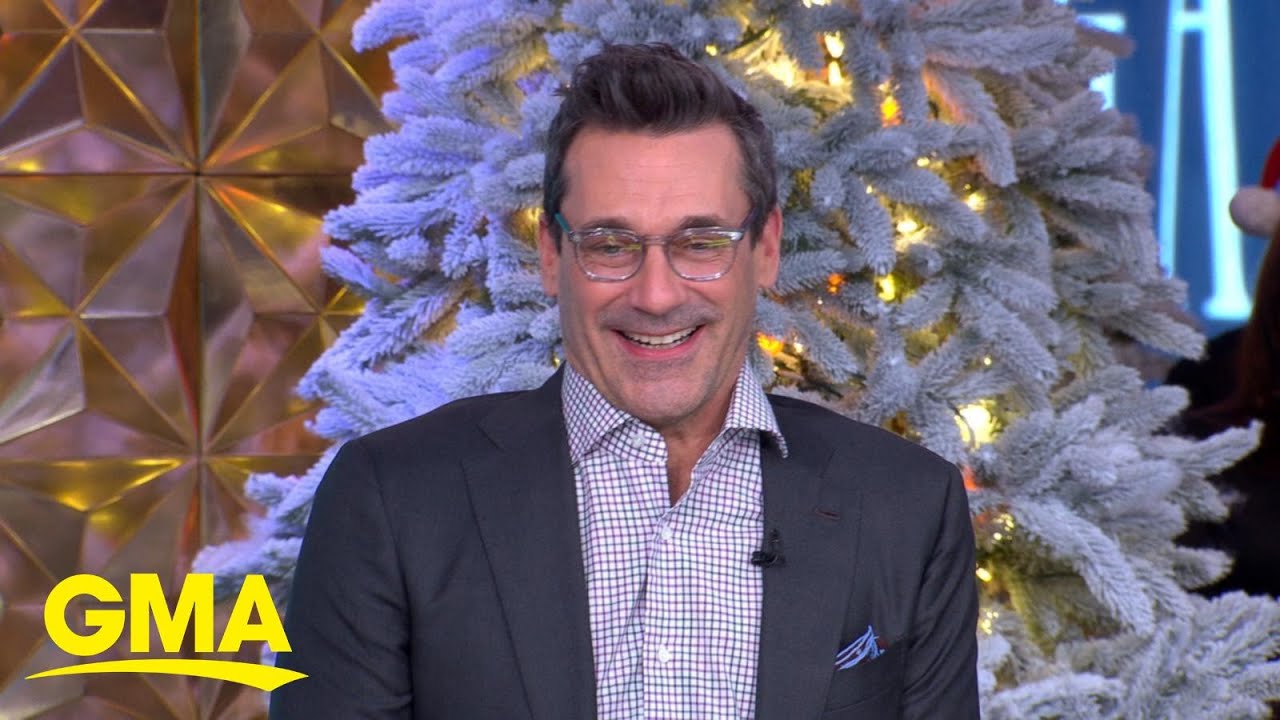 Jon Hamm on his new movie and an impressive impression l GMA