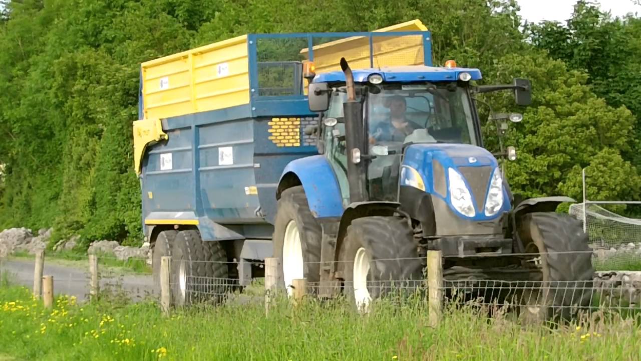 Bobby Hynes & Son's - 1st cut Silage 2016