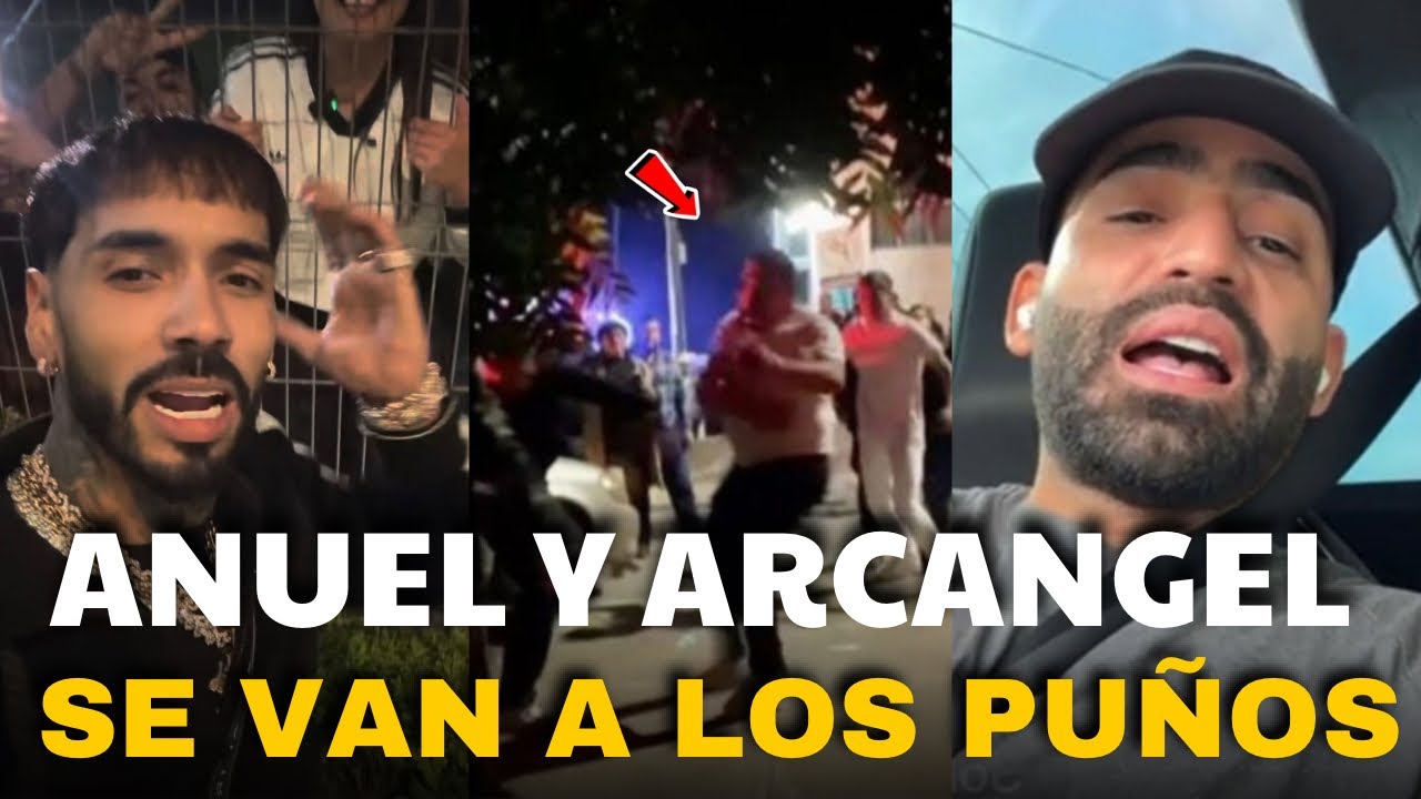 ANUEL BUSCA ARCÁNGEL Y A SU CORILLO Y LE DA TREMENDA PRENDÍA 