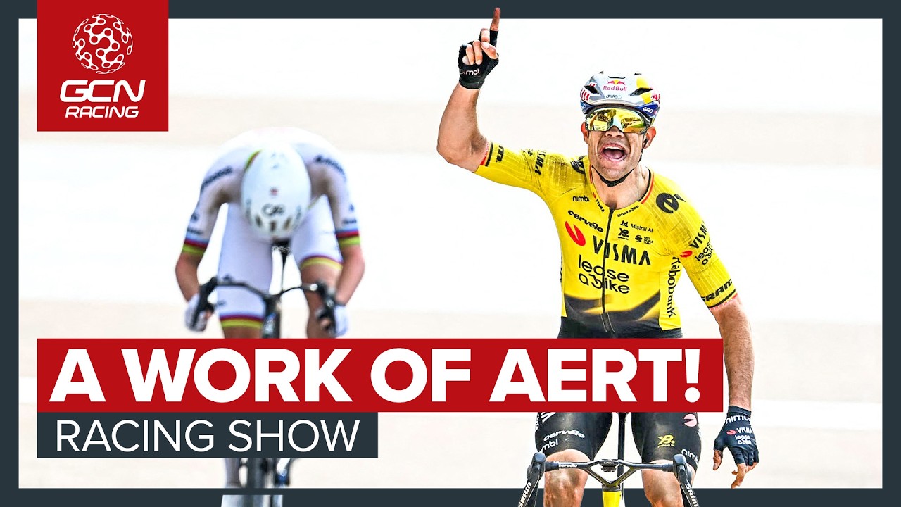 Он это сделал! Эмоциональное возвращение Вута ван Арта на Париж-Рубе | Новости GCN Racing