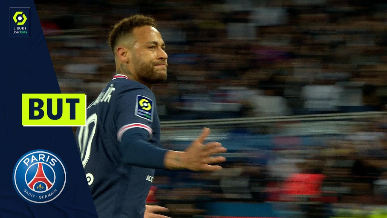 But  NEYMAR JR (12' - PSG) PARIS SAINT-GERMAIN - OLYMPIQUE DE MARSEILLE (2-1) 21/22