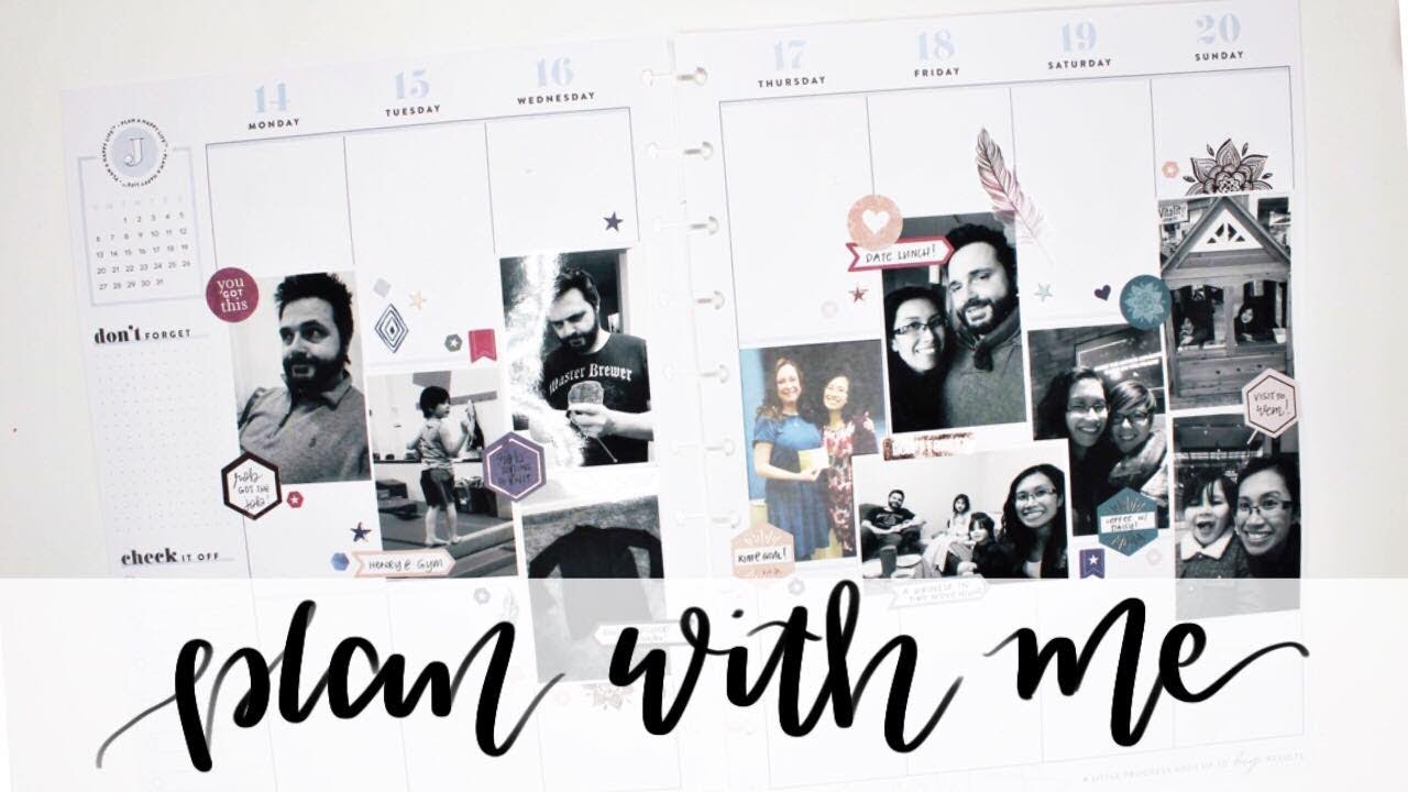 MEMORY PLAN WITH ME: Jan 14-20, 2019