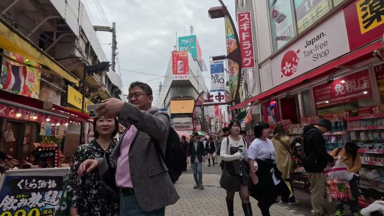 A Walk From Ueno to Akihabara (Akiba) - City Walking Tour - Tokyo, Japan