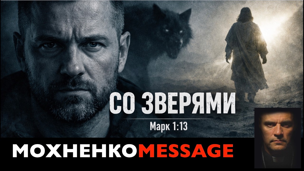 Неудобний Иисус со Зверями. Марка 1:13 МохненкоMessage