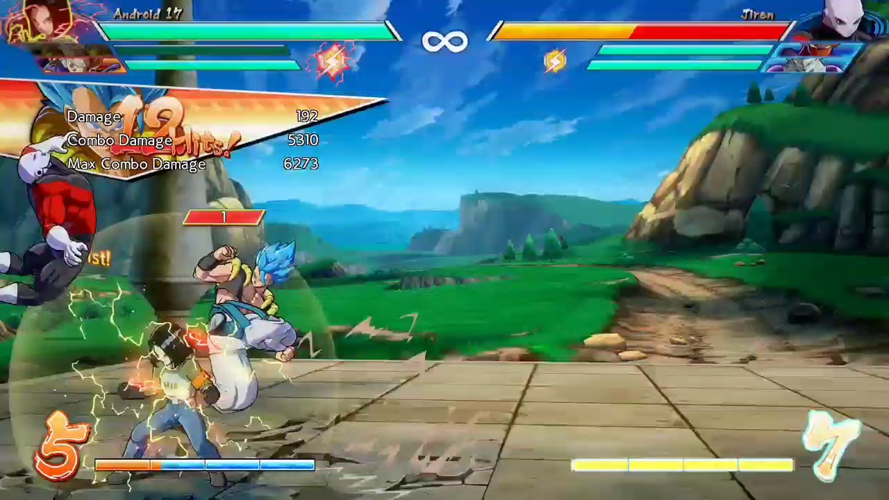 DBFZ Android 17 Sparking 4 Meter Build Up ToD〖 With Gogeta Assist〗
