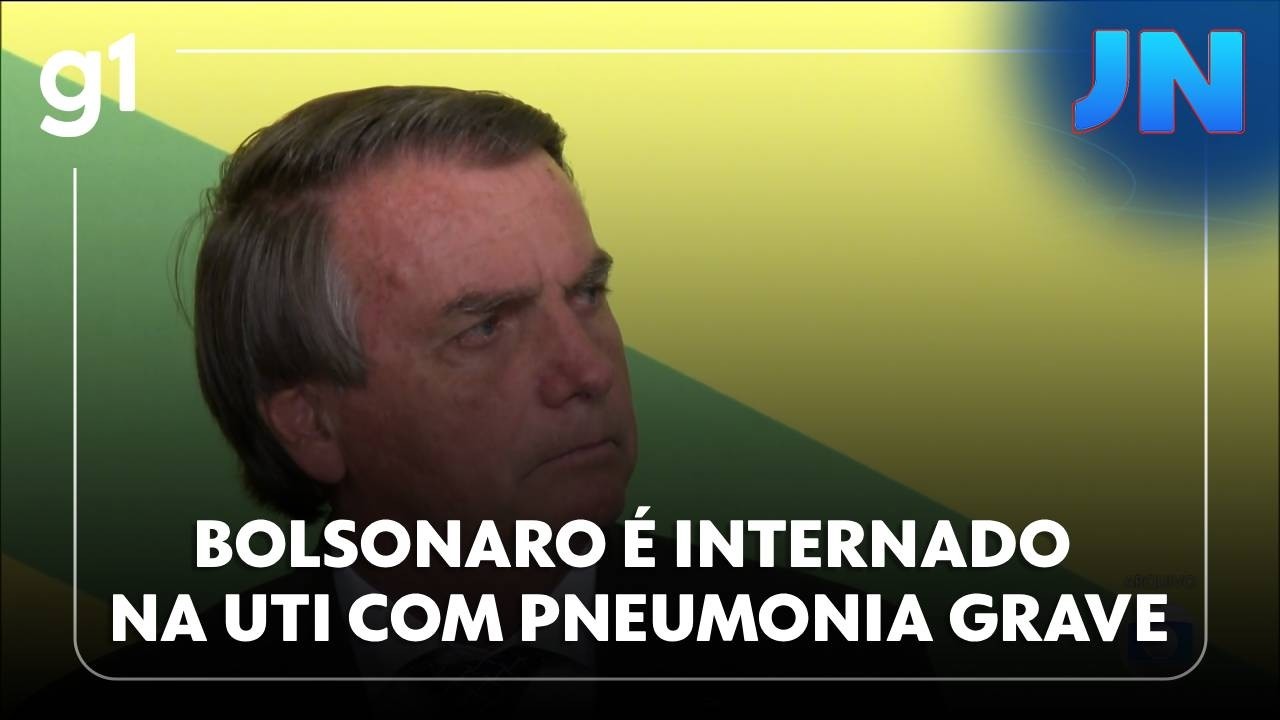 JN: situação do ex-presidente Jair Bolsonaro é 'extremamente grave', diz equipe médica