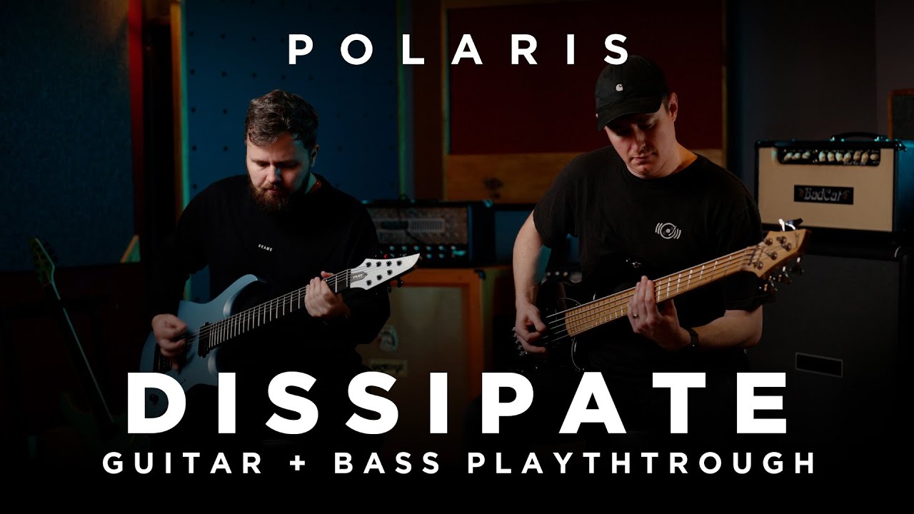 POLARIS - Dissipate [Guitar + Bass Playthrough]
