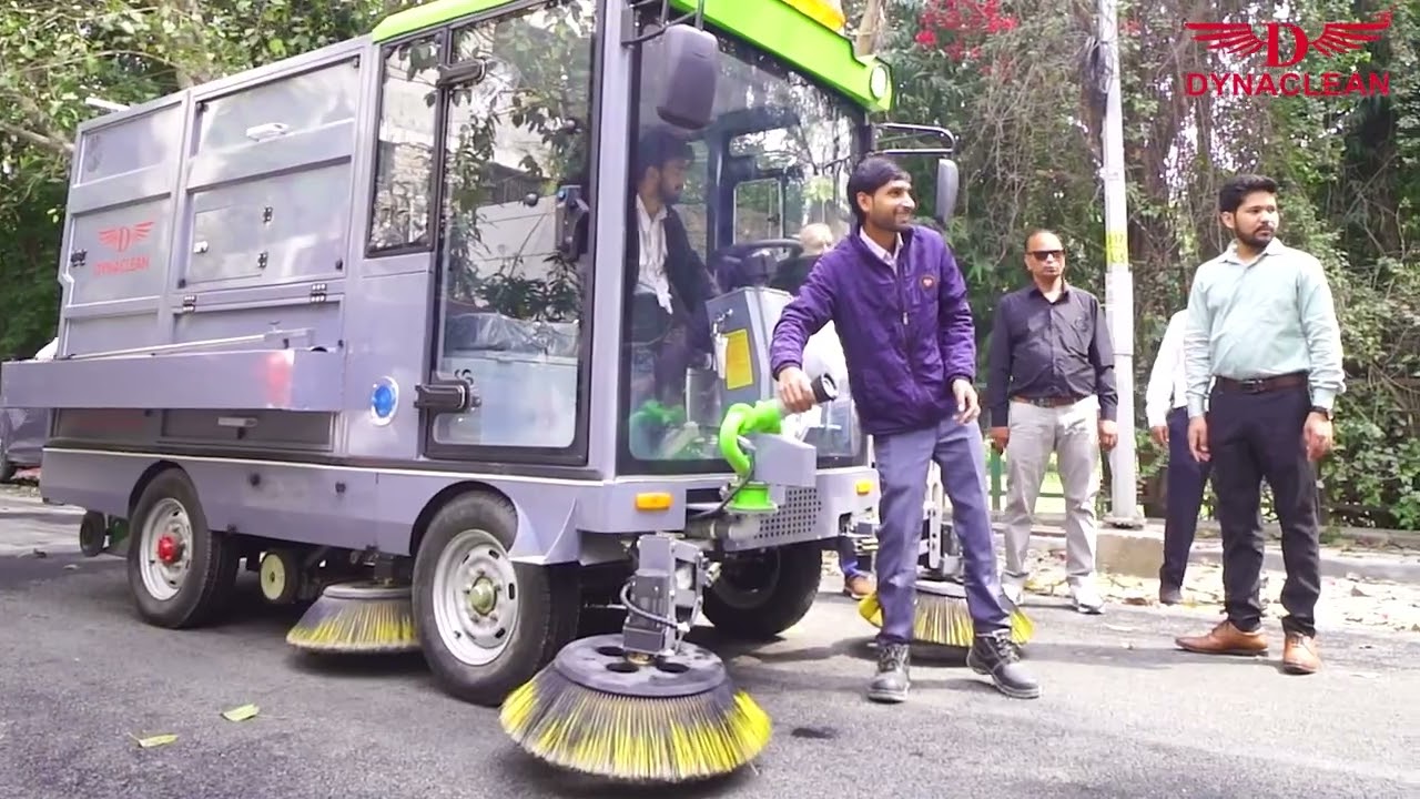 Battery operated Sweeper trucks | Battery Operated truck | Sweeper Truck | Road Sweeping Machine