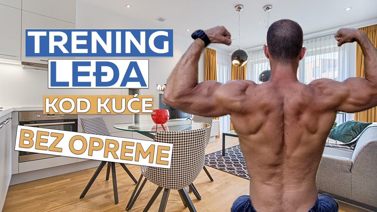 HOME WORKOUT | BACK - Trening za leđa kod kuće!