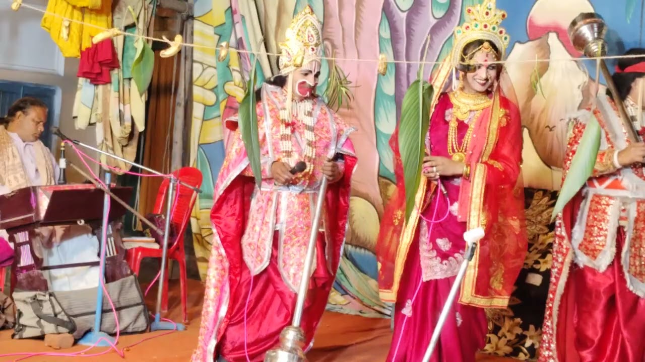 तारा बाली संवाद रामलीला ग्राम कुम्हरिया मोठ आयोजक राम निरंजन बट् भैया 