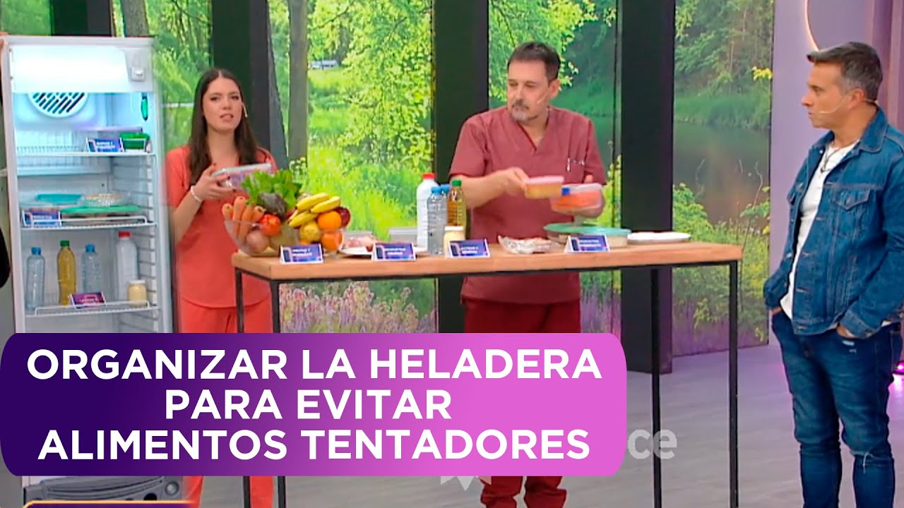 Abril Cormillot explic&oacute; la mejor manera de organizar la heladera para comer m&aacute;s saludable