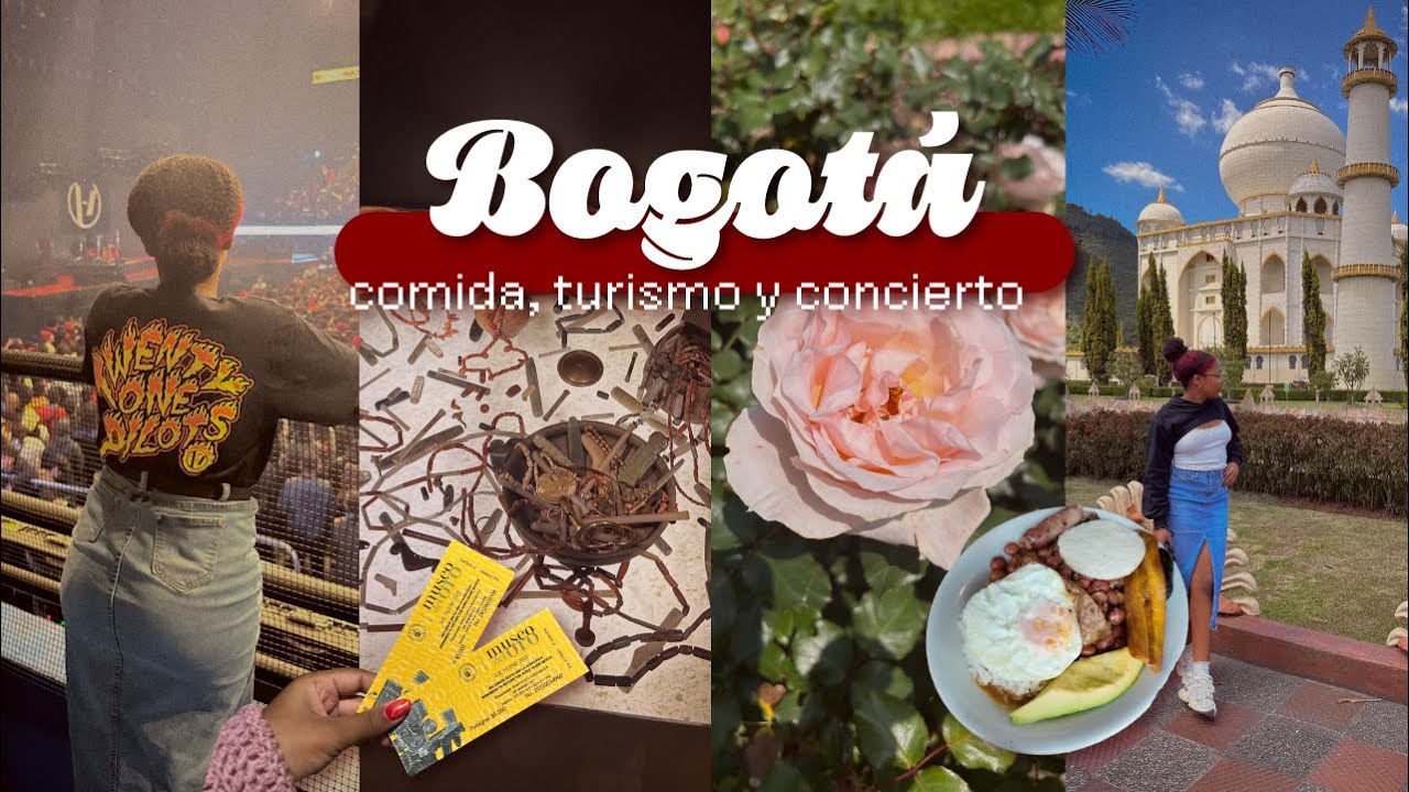 explorando bogotá✈️ compras, comida y concierto de twenty one pilots 🥹😭 |-/