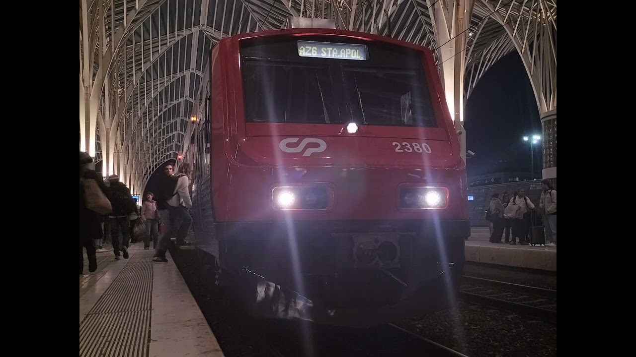 Audio da CP 2330/2330 entre Alhandra e Lisboa oriente - 17-12-2025