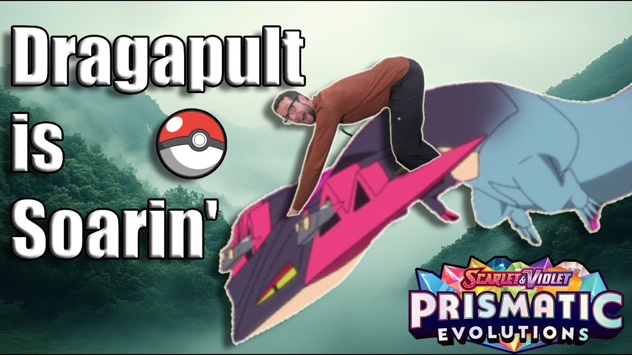 Dragapult ex and budew are a BUSTED combo! 🍀 Prismatic Evolutions deck list and gameplay