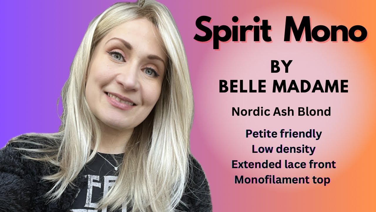 Low Density Spirit Mono SF by Belle Madame #syntheticwig #wigreview