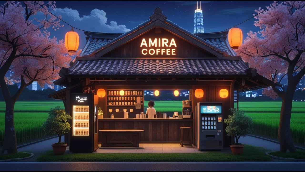 Cozy Lofi Rain Chillhop for 90s-Inspired Coffee Shop Study Sessions & Productivity