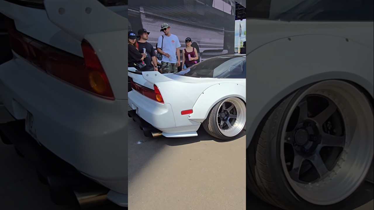 Тюнинг Nissan GTR с Honda NSX #модифицированный #looklow #автошоу #ultrace #тюнингмашин #потрясаю...