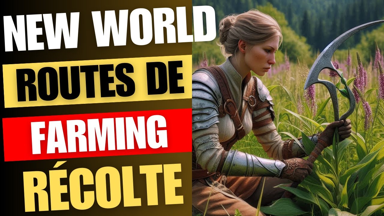 New World - FARMING - Parcours de récolte - Fibres / plantes