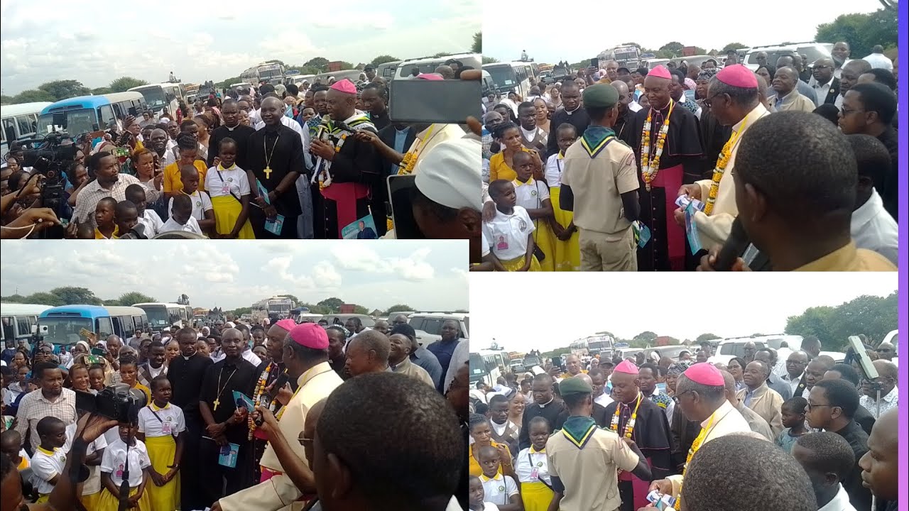 #NENO LA MAKARIBISHO ASKOFU WA JIMBO LA SHINYANGA NA BARAKA YA ASKOFU MTEULE LYIMO AKIINGIA JIMBONI