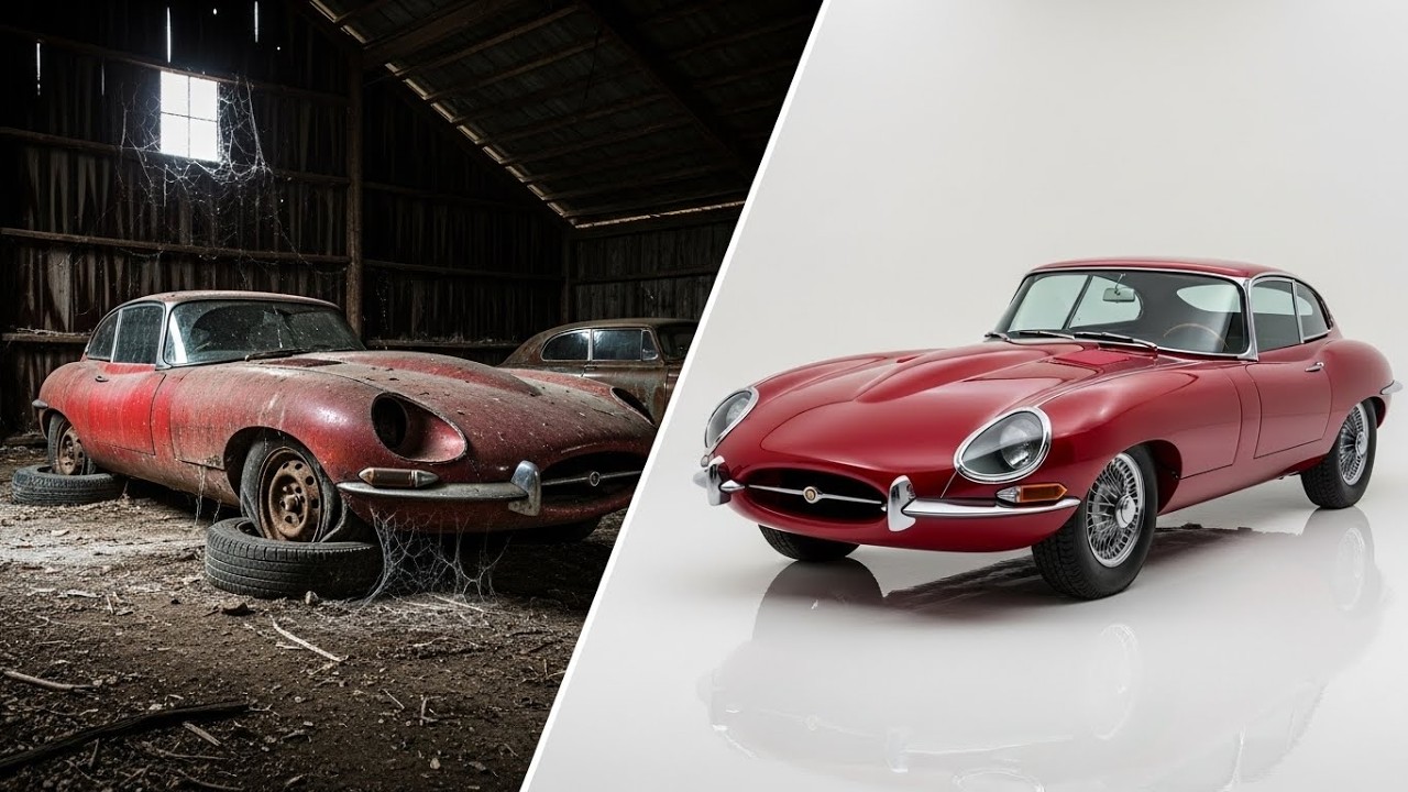 ASMR Car Restoration | Full Rebuild of a 1965 Jaguar E-Type Series 1