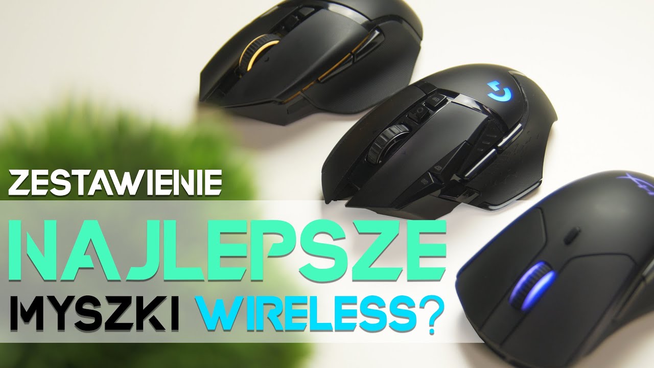 Najlepsze myszki bezprzewodowe?😮 - G502, Pulsfire Dart, Basilisk Ultimate | Test i Porównanie