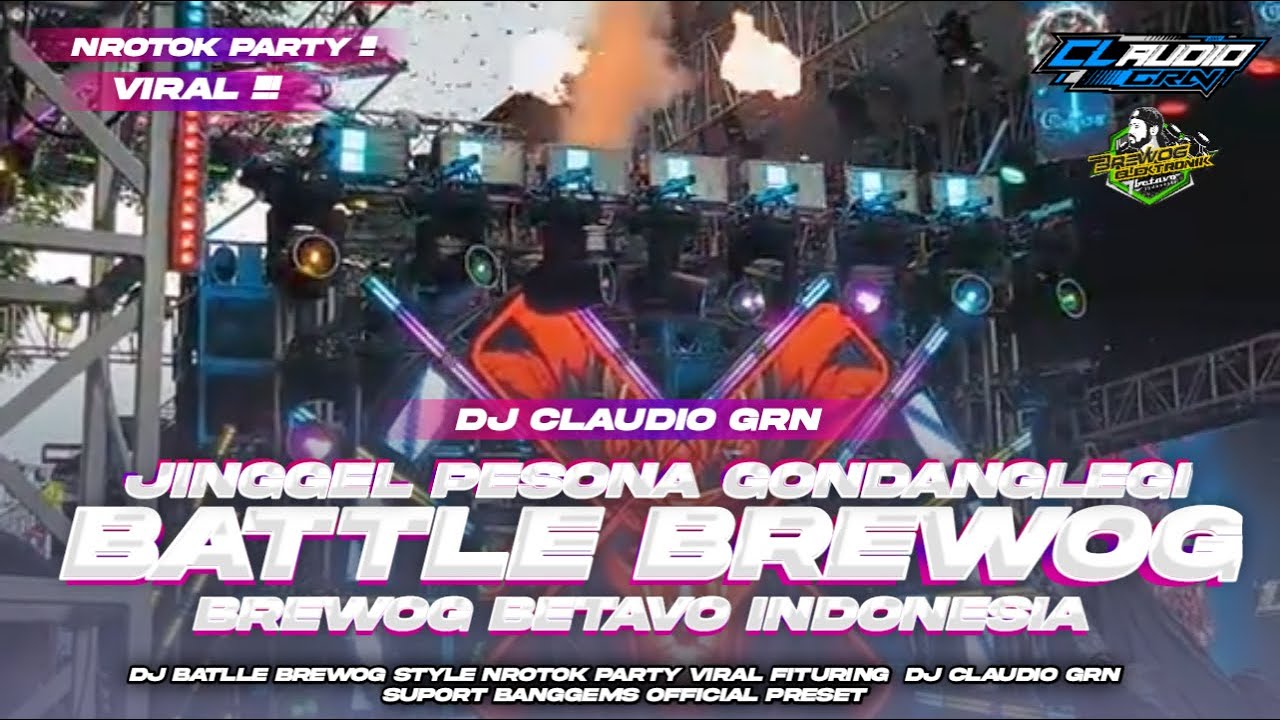 JINGGLE BREWOG AUDIO PESONA GONDANGLEGI 2025 FT MEMED POTENSIO