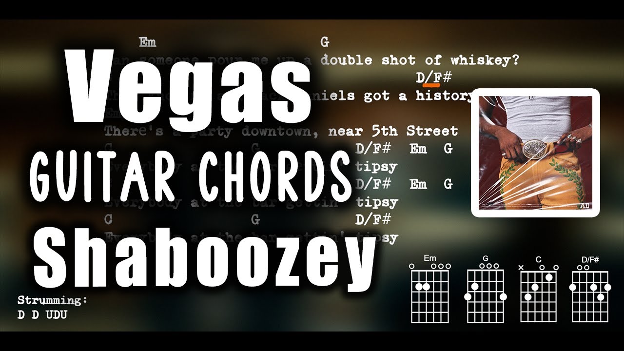Vegas - Guitar Chords Shaboozey