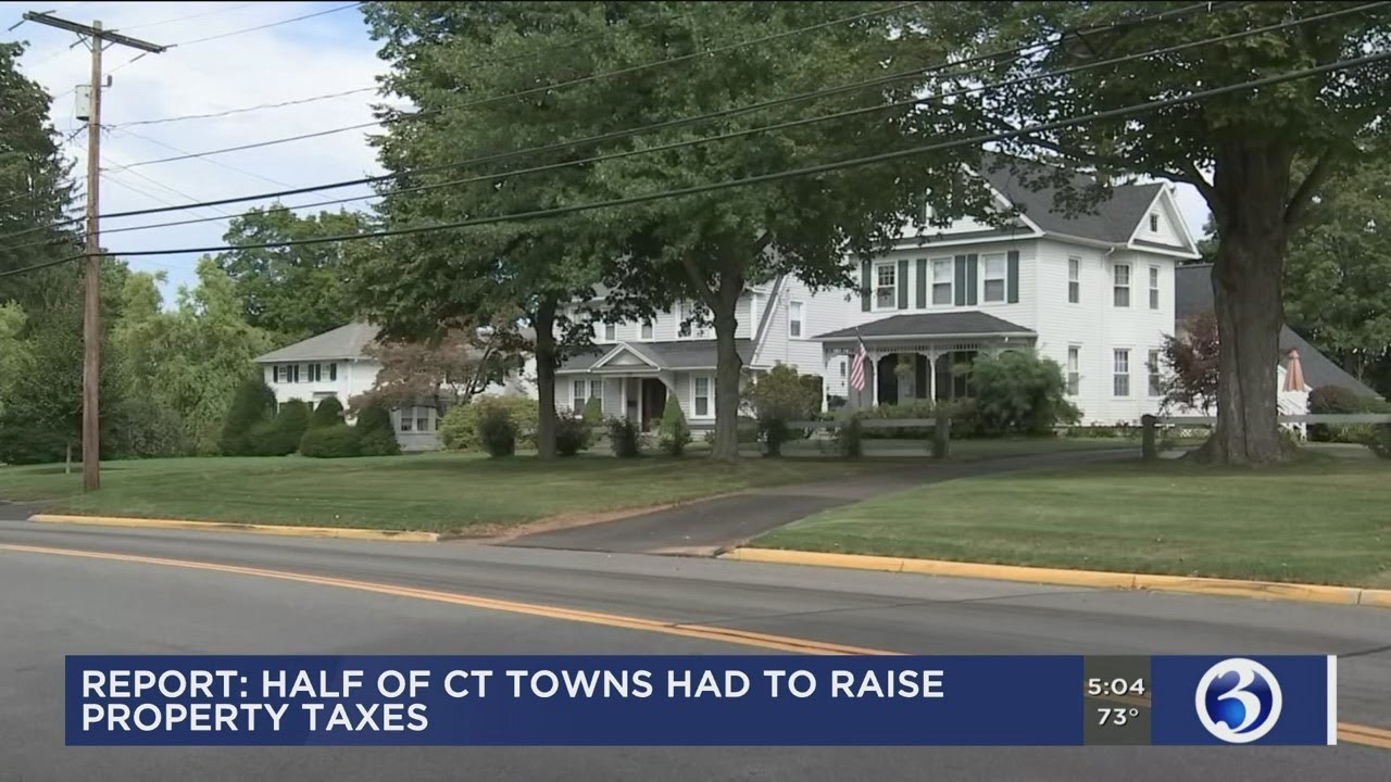 Video: Report shows half of CT towns had to raise property taxes