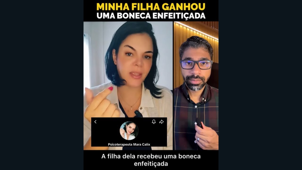 MINHA FILHA GANHOU UMA BONECA ENFEITIÇADA