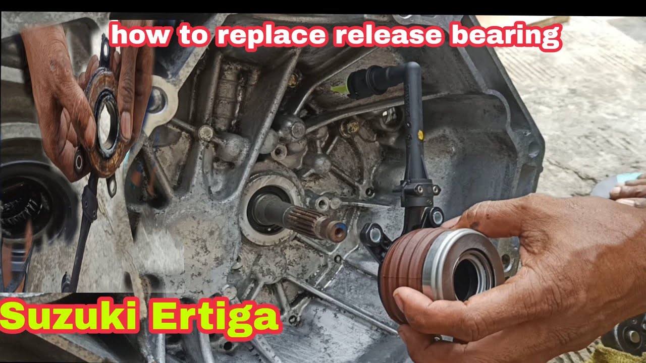 How to replace clutch release bearing Suzuki Ertiga