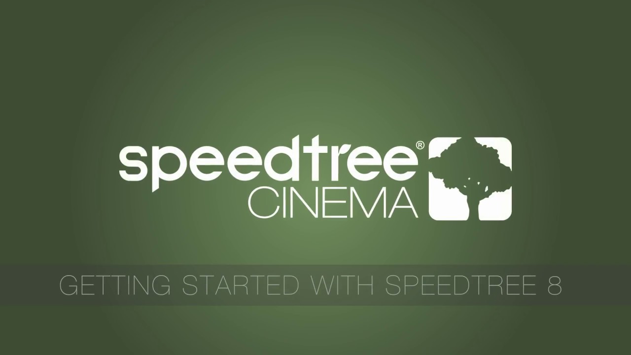 SpeedTree Cinema 8: Начало работы