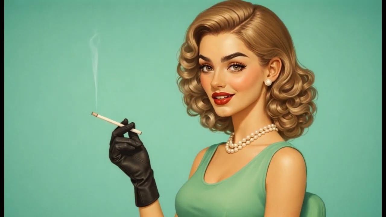 Cozy Winter Evening Jazz Music ❄️ Soft 1940s Vintage Swing Ambience