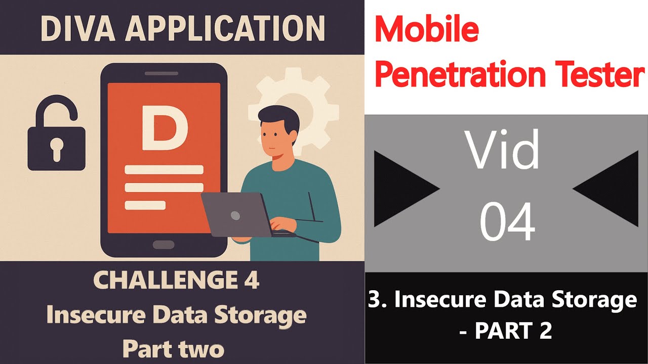 Mobile Pentest |  حل لاب رابع DIVA – Insecure Data Storage Part 2