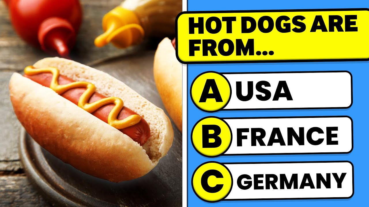 Guess the Country by Its National Food 🥘🌭 | Country Quiz 2025