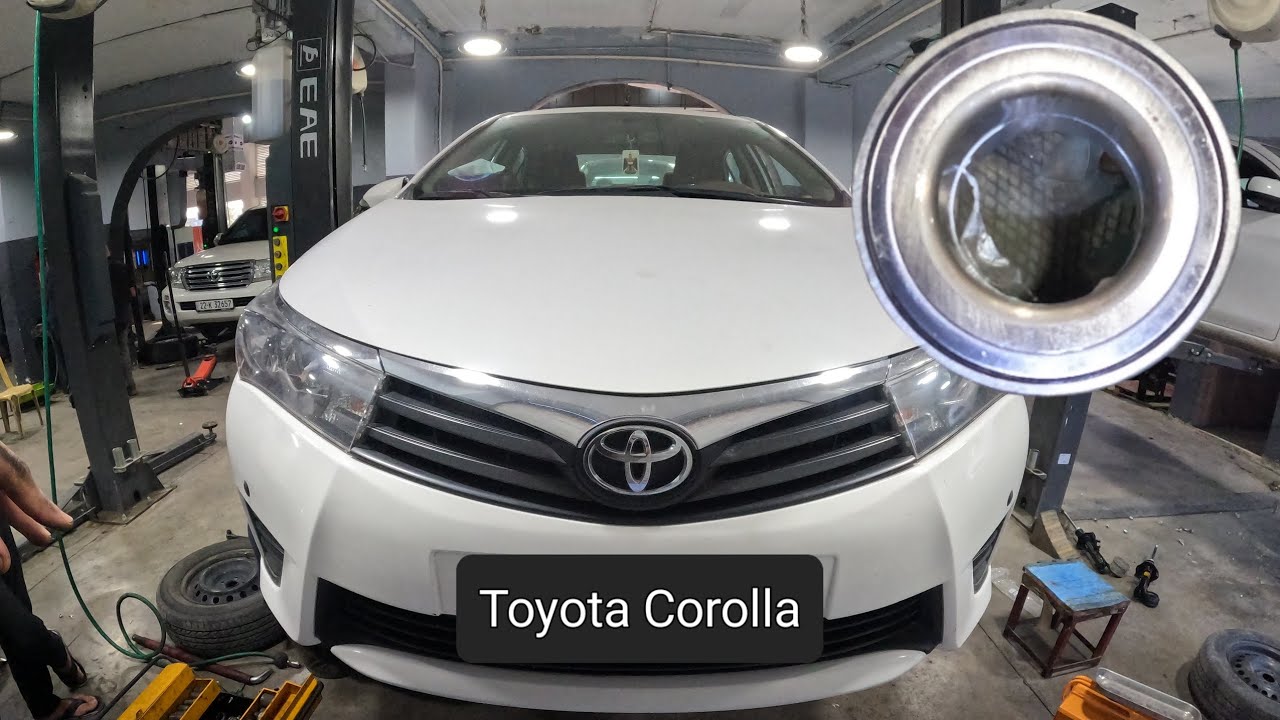 substituição do rolamento da roda dianteira ... toyota corolla 2015 .... 2003 - 2015