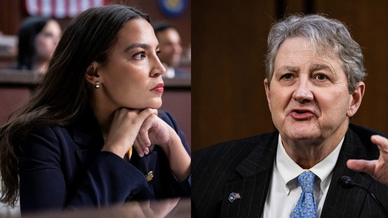 Сенатор Кеннеди ПОЛОЖИЛ КОНЕЦ КАРЬЕРЕ AOC после её абсурдных заявлений в Конгрессе