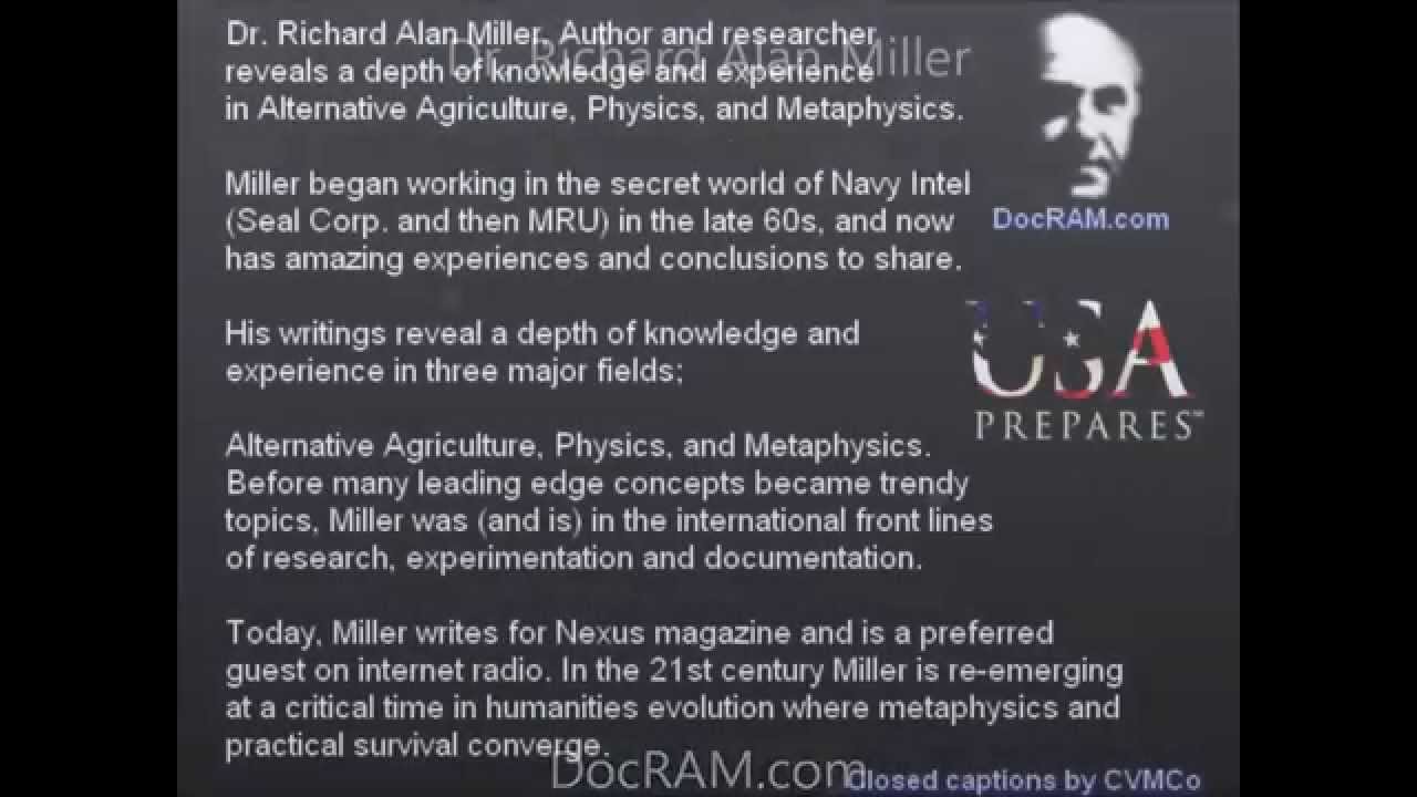 DocRAM.com 2015 Preparation By Dr. Richard Alan Miller