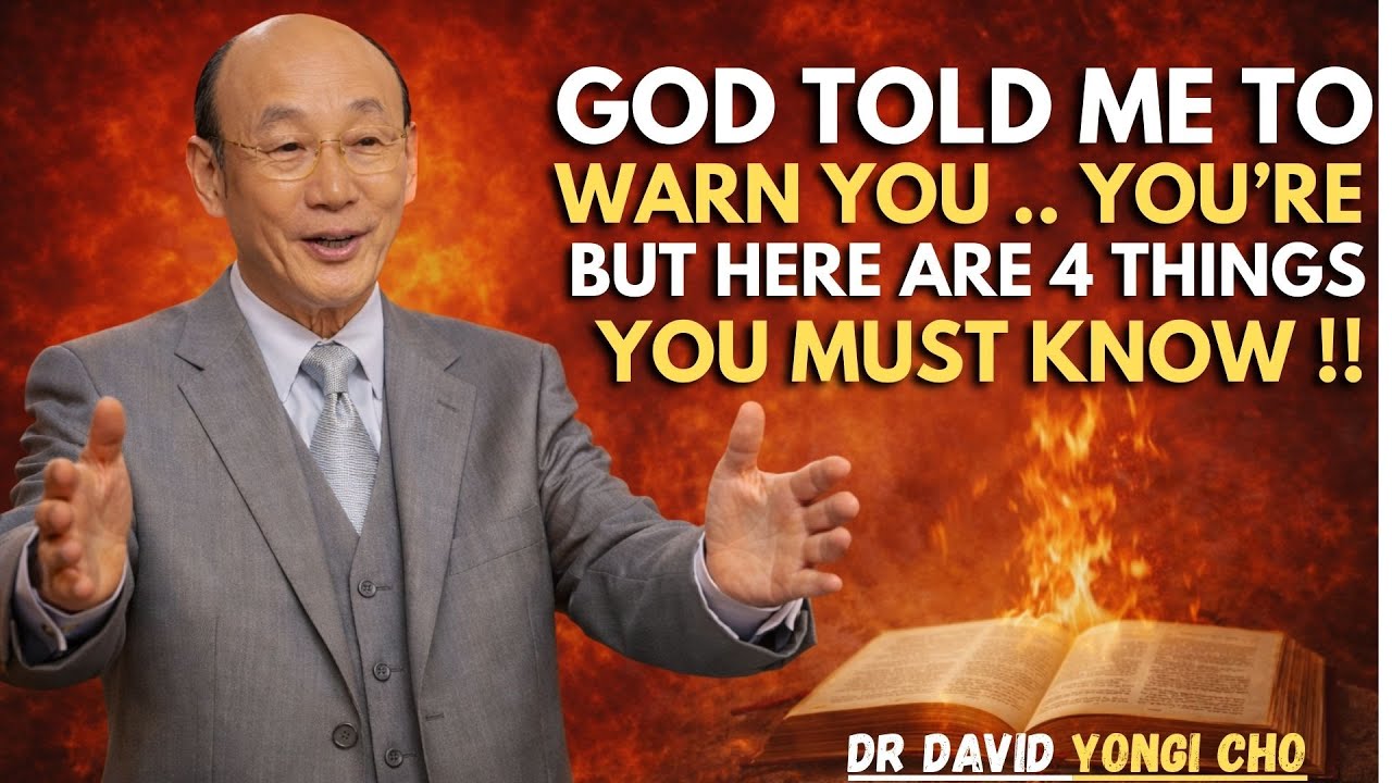 God Is Shifting Your Location for a Reason | God Warned You — You’re Relocating Soon Dr David Yonggi