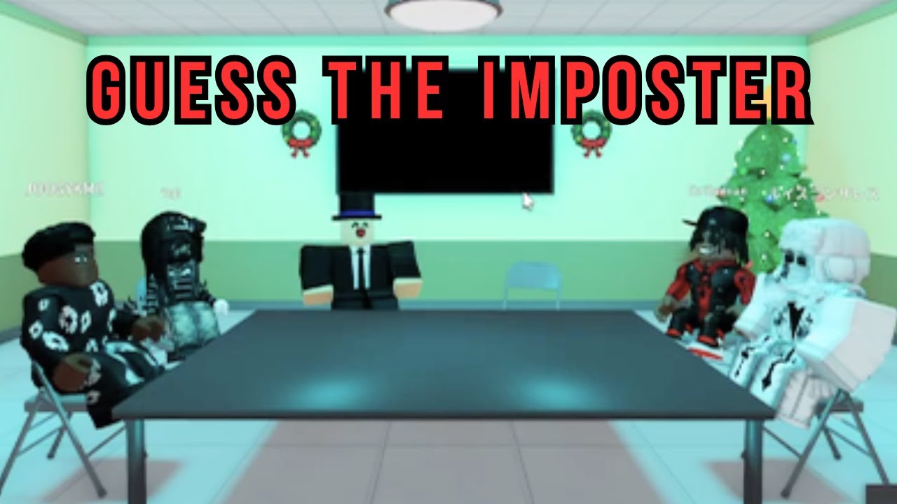 Guess The Imposter - Let's Play: Roblox  - MaiCrew!
