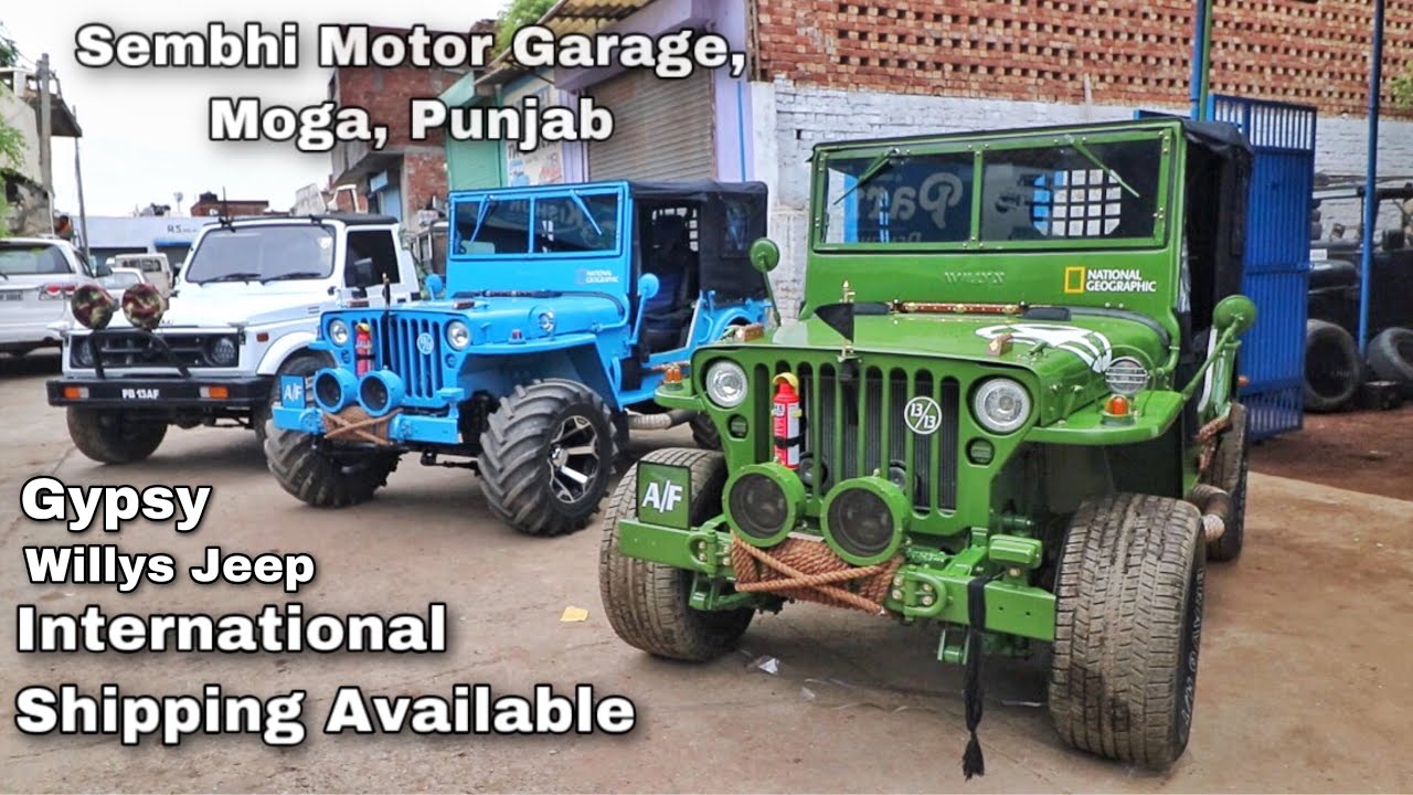 Willy Jeeps | Delivered To Canada 🇨🇦 | Modified | 4x4 Original Gypsy | Sembhi Motor | Moga, Punjab