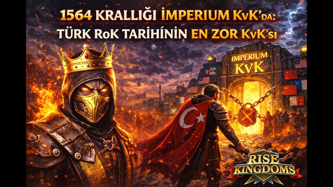 1564 Krallığı Imperium KvK’da: Türk RoK Tarihinin En Zor KvK'sı @RiseofKingdoms