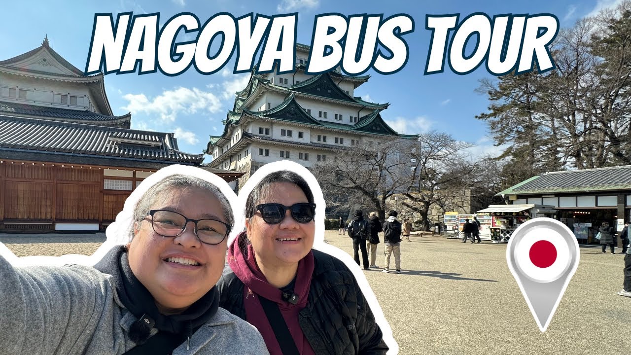 Nagoya Vlog | Meguru Bus Guide + Nagoya Castle, Oasis 21 & Toyota Museum | Chub Explorers