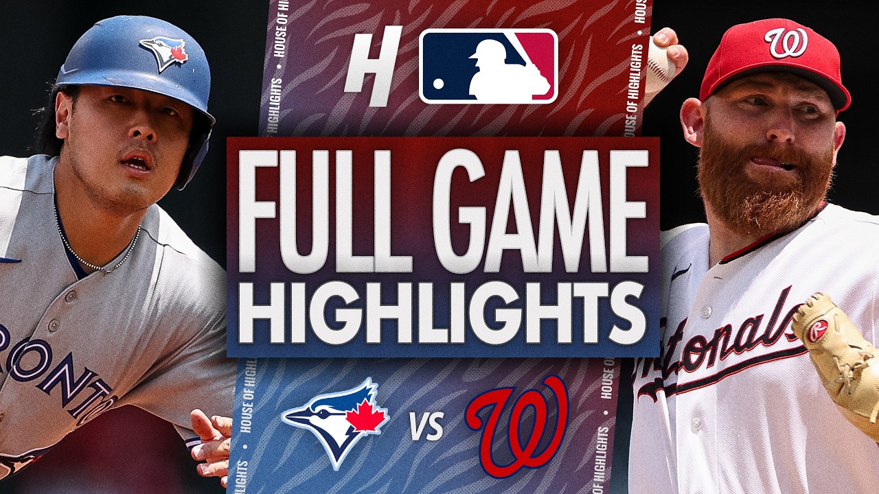 Toronto Blue Jays против Washington Nationals &mdash; ЛУЧШИЕ МОМЕНТЫ МАТЧА 🔥 29 июля 2026 г., сезон MLB