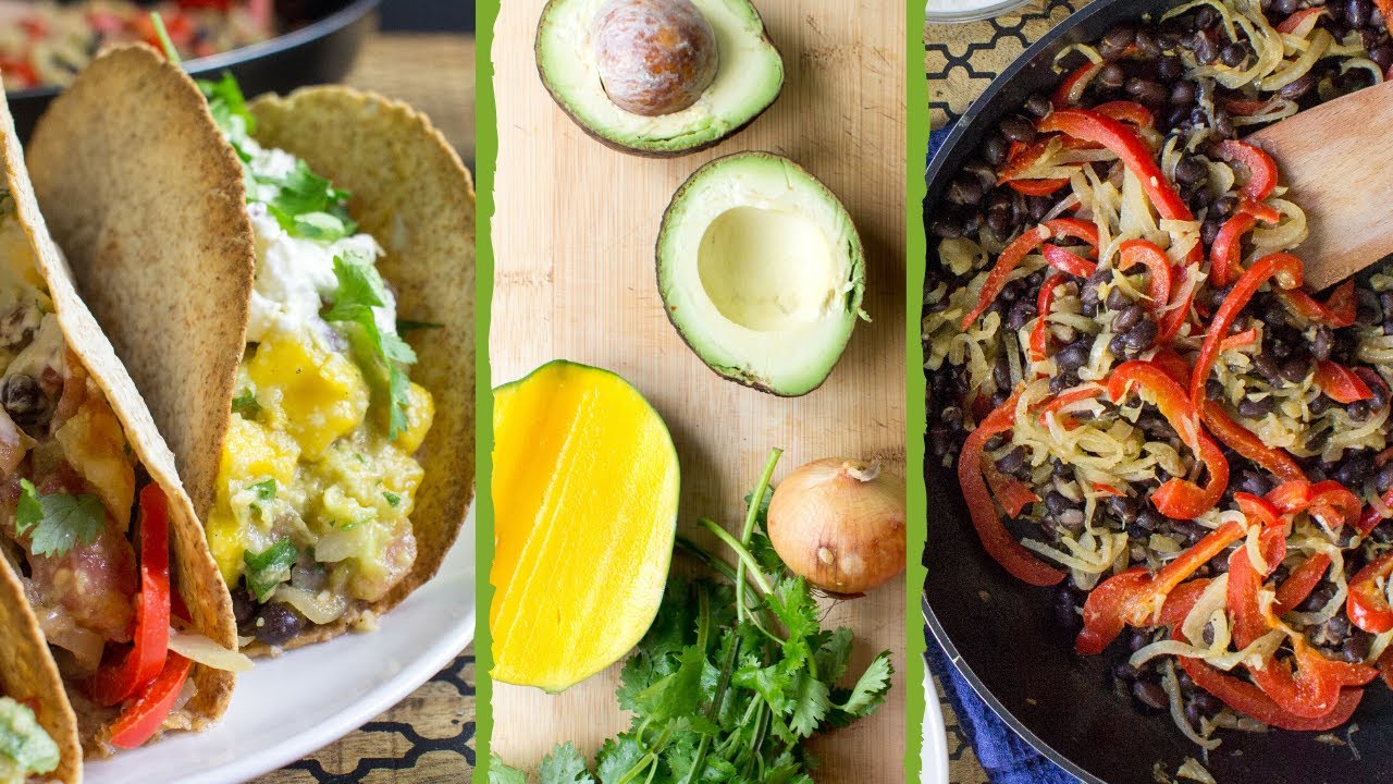 These Mexican Vegetarian Tacos are sooo Delicioso!