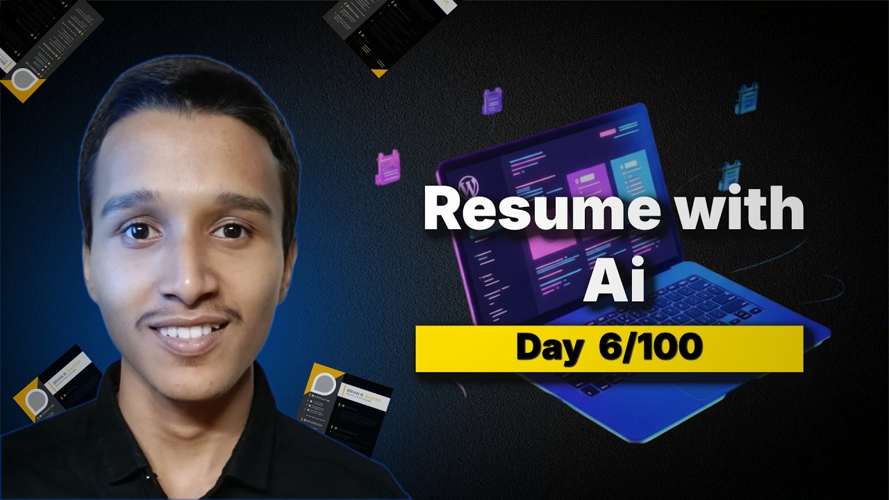 How to Create a Resume with AI 💥
