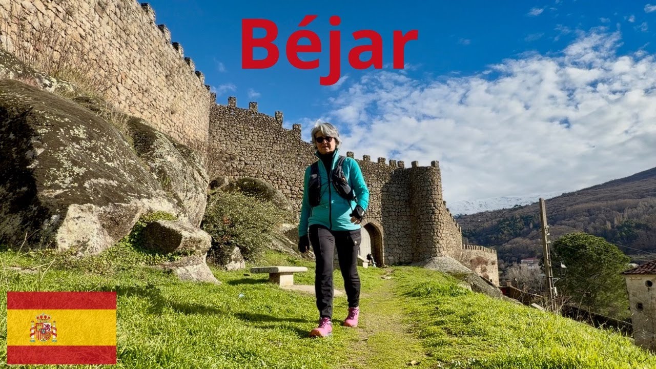 Muraille médiévale, ville perchée, route du textile, crèches animées : Béjar, Espagne